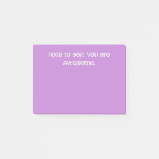 素晴らしいです ポストイット (正面)