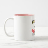 素晴らしいで悲しくない ツートーンマグカップ (左)