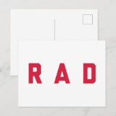 素晴らしいのおもしろいな引用文 ポストカード (正面/裏面)