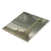 「素晴らしいのまわりの旅行からのDungenessの灯台、 タイル (側面)