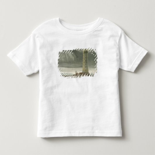 「素晴らしいのまわりの旅行からのDungenessの灯台、 トドラーTシャツ (正面)