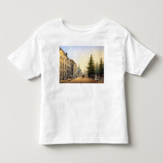 素晴らしいの入口の裁判所の出発 トドラーTシャツ (正面)