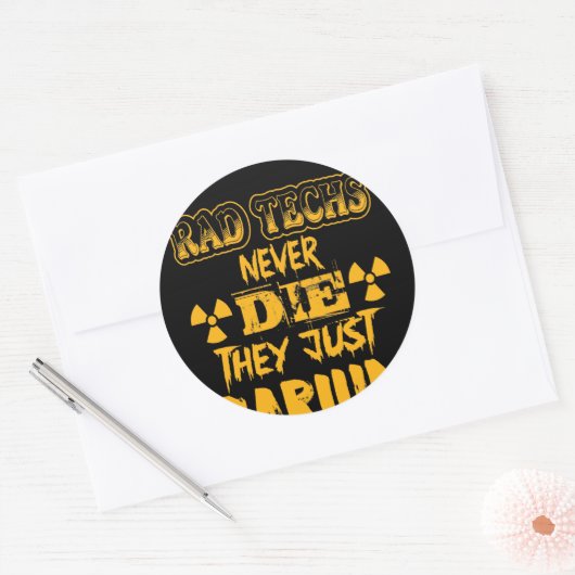 素晴らしいの技術は、彼らはちょうどバリウム死ぬことはない ラウンドシール (封筒)