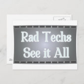 素晴らしいの技術者全員を見る（X線映画） ポストカード (正面/裏面)