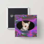 素晴らしいのRoddoの正方形ボタン 缶バッジ (正面&裏面)