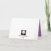 素晴らしいは決してスタイル誕生日 カード (裏面)