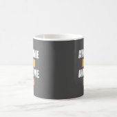 素晴らしいひげの素晴らしい体 コーヒーマグカップ (中央)