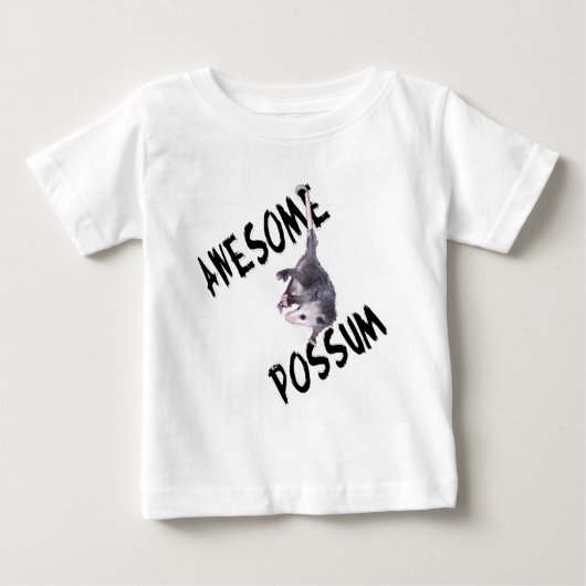 素晴らしいふくろねずみのふくろねずみ ベビーTシャツ (正面)