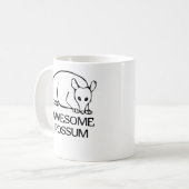 素晴らしいふくろねずみ コーヒーマグカップ (正面左)