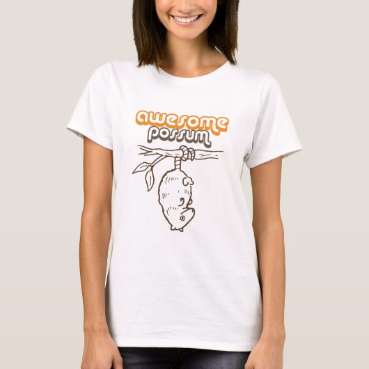 素晴らしいふくろねずみ Tシャツ (正面)
