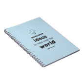 素晴らしいアイディアのノート ノートブック (右側)