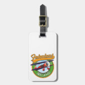 素晴らしいアイルランド旅行パッチ。 ラゲッジタグ (正面縦)