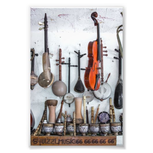 素晴らしいアコースティックギター フォトプリント            (正面)