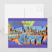 素晴らしいアトランティックシティのポストカード ポストカード (正面/裏面)