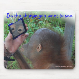 素晴らしいアドバイスの有名な引用文の変更 マウスパッド