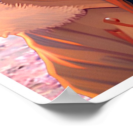 素晴らしいアニメガールアート ポスター (角)