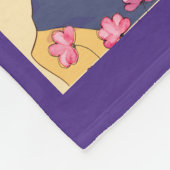 素晴らしいアニメ，女の子，化粧 フリースブランケット (角)