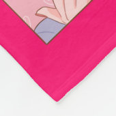 素晴らしいアニメ，女の子，化粧 フリースブランケット (角)