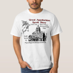 素晴らしいアパラチア山脈の幽霊ショーのワイシャツ Tシャツ
