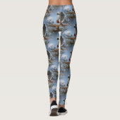 素晴らしいアフリカ灰色のオウム レギンス (裏面)