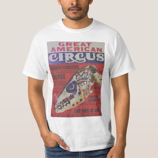 素晴らしいアメリカのサーカスの変種 Tシャツ (正面)