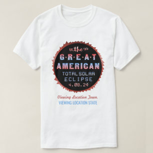 素晴らしいアメリカの総日食威厳があるな21 2017年 Tシャツ