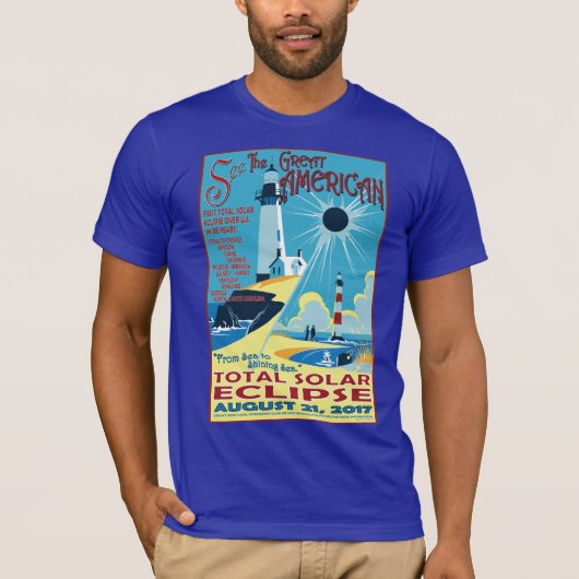 素晴らしいアメリカ食のTシャツを見て下さい Tシャツ (正面)