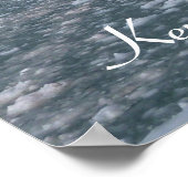 素晴らしいアラスカ氷河ケナイ・フィヨルドのポスター ポスター (角)