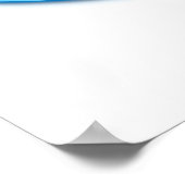 素晴らしいアルゼンチンのロゴのはがきを探る ポスター (角)