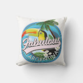 素晴らしいアルゼンチンのロゴを探る クッション (正面)