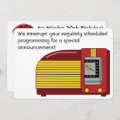 素晴らしいアートデコの招待/アナウンスメントカード 招待状 (正面/裏面)