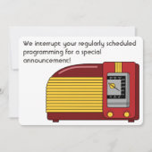 素晴らしいアートデコの招待/アナウンスメントカード 招待状 (正面)