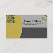 「素晴らしいアートビジネスカードとモダンデザイン」 名刺 (正面)