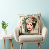 素晴らしいアールデコレディークッション/ピロースロー クッション (椅子)