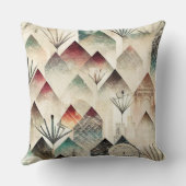 素晴らしいアールデコレディークッション/ピロースロー クッション (裏面)