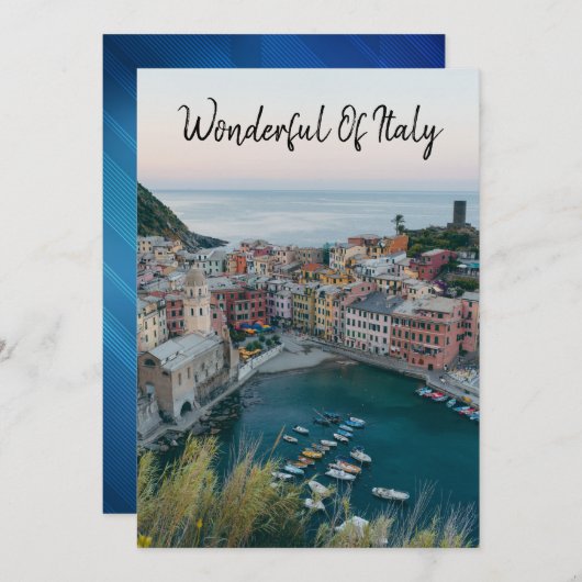 素晴らしいイタリアのはがき (正面/裏面)