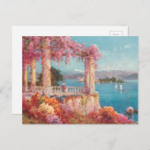 素晴らしいイタリアの湖 ポストカード (正面/裏面)