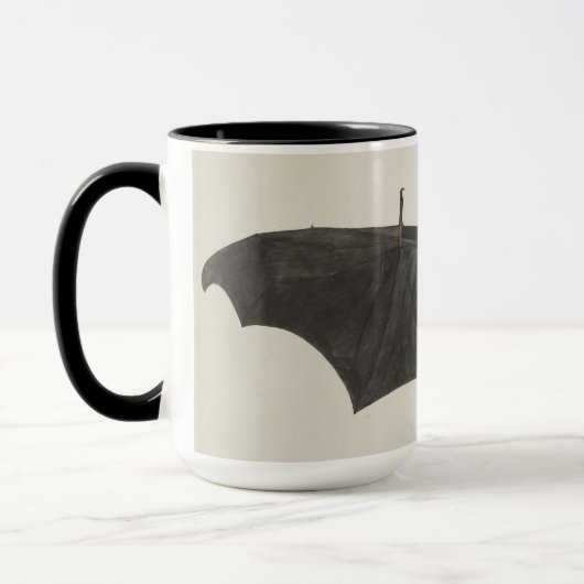 素晴らしいインドのオオコウモリ、c.1777-82 マグカップ (左)