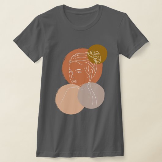 素晴らしいウォーター色デザインウーマンズ Tシャツ (レイダウン)