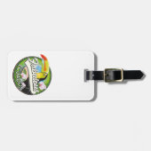 素晴らしいエクアドルのロゴを探る ラゲッジタグ (正面横)