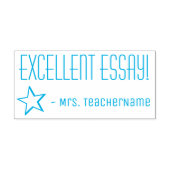 「素晴らしいエッセイ！」 マーキングゴム印 セルフインキングスタンプ (デザイン)