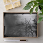 素晴らしいオオカミの白黒の葉私たち一人 薄葉紙 (ギフト)