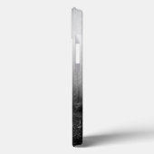 素晴らしいオオカミの白黒の葉私たち一人 Case-Mate iPhoneケース (裏面 / 左)