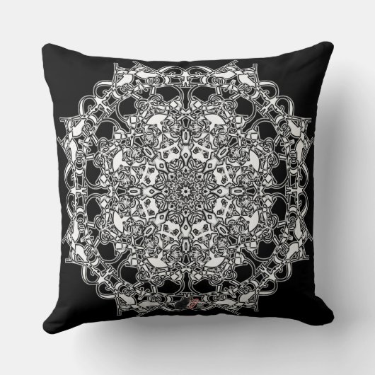 素晴らしいオクタのグリフ枕 クッション (裏面)