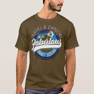 素晴らしいオークニー・スコッツランドを探索する Tシャツ