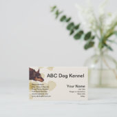 素晴らしいオーストラリアの赤いケルピー 名刺 (スタンド正面)