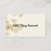 素晴らしいオーストラリアの赤いケルピー 名刺 (裏面)