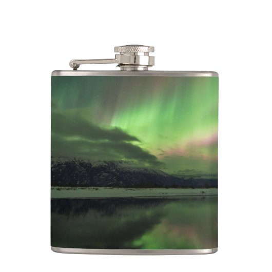 素晴らしいオーロラ フラスク (正面)