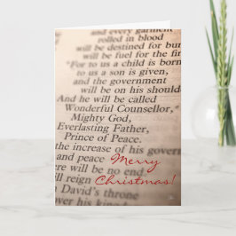 素晴らしいカウンセラー、偉大な神v.2 [クリスマスカイ シーズンカード