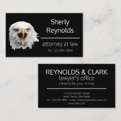 素晴らしいカスタマイズ可能なハゲのワシ 名刺 (正面/裏面)